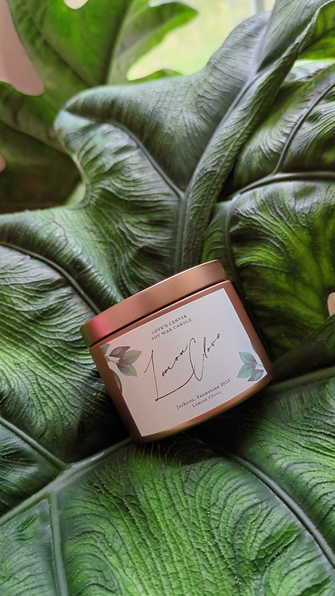 Lemon Clove Soy Candle
