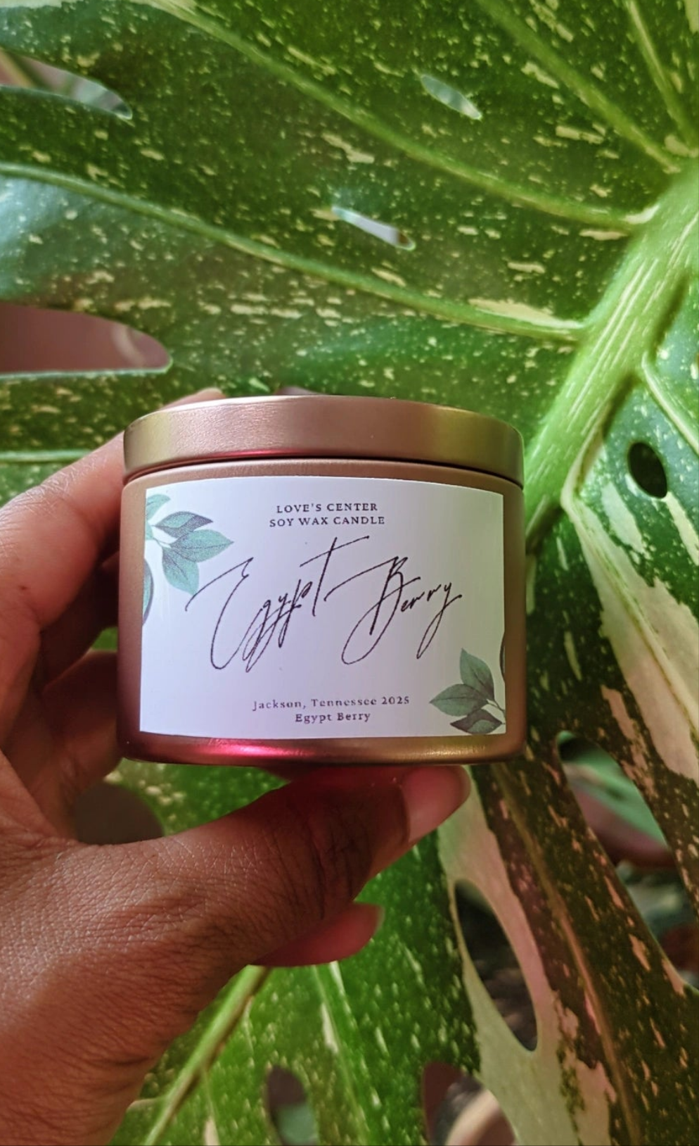 Egypt Berry Soy Candle
